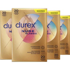 Durex Condooms Nude 20st x 4
