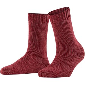 FALKE - Marble Cloud - Gedessineerd Wol Katoen Sokken - Bruin