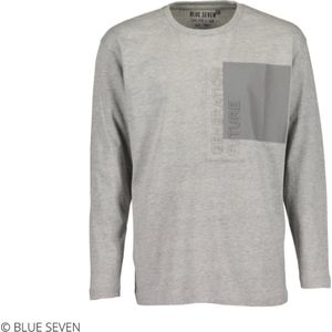 Blue Seven - shirt lange mouwen - grijs