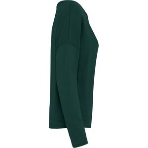 Sweatshirt Dames L/XL Kariban Ronde hals Lange mouw Amazon Green 87% Katoen, 9% Polyester, 4% Viscose
