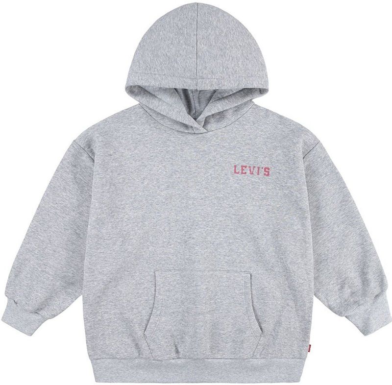 Levi´s ® Kids Collegiate Hoodie Grijs 8 Years Meisjes