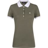 Jimmy Sanders - Polo Shirt - Khaki - Korte Mouw - Dames