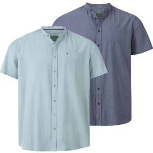 Charles Colby - DUKE CARREY - Overhemden - Blauw - Set van 2