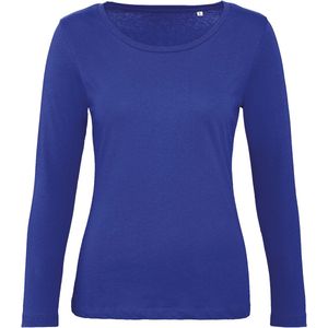 B&C Ladies' organic Inspire long-sleeve T-shirt CGTW071 - Cobalt Blue - M