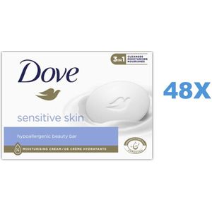Dove - Sensitive - Handzeep - 48 x 90 gram - Hypoallergeen