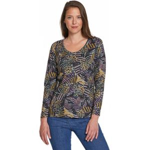 Warm kort grafisch T-shirt