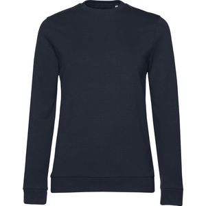 Sweater 'French Terry/Women' B&C Collectie maat XL Donkerblauw