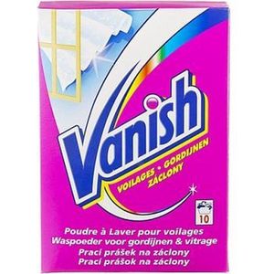 VANISH - Waspoeder - Voor Witte Gordijnen & Vitrage - 10 Wasbeurten