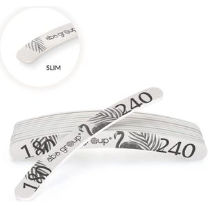 Dubbelzijdige nagelvijlset - Professionele vijlen voor gelnagels - 25 stuks