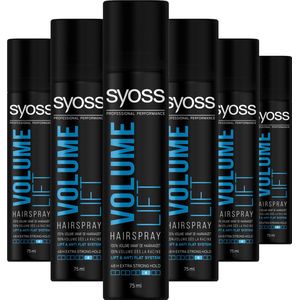 SYOSS - Volume Lift Haarspray - Haarlak - Haarstyling - Voordeelverpakking - 6 Stuks