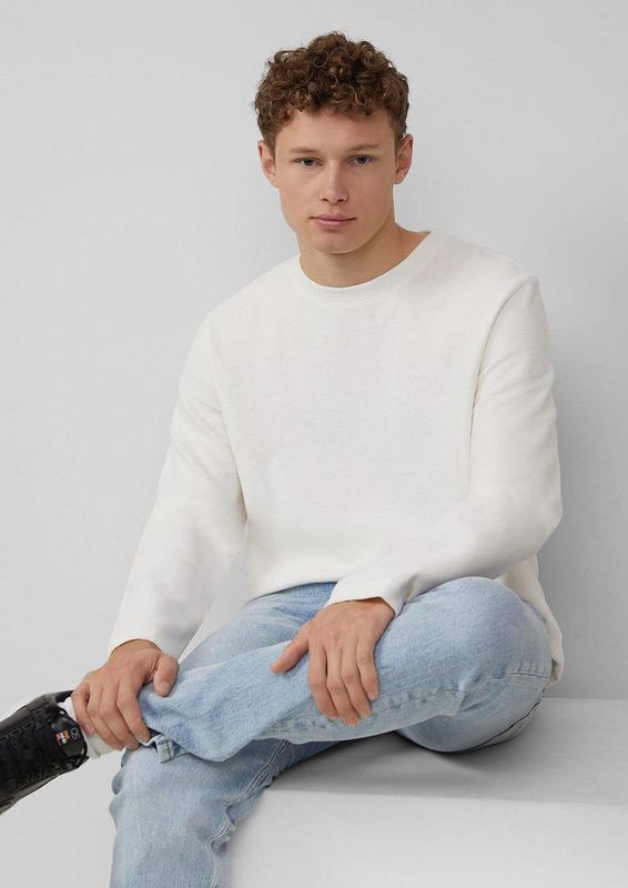 T-shirt - Jersey Top - Katoen - Lange Mouwen - Normale Pasvorm