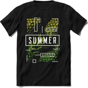 Summer Time | TSK Studio Zomer Kleding  T-Shirt | Groen | Heren / Dames | Perfect Strand Shirt Verjaardag Cadeau Maat XL