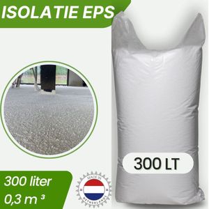 Isolatie EPS Parels 300 Liter (navulling), Premium kwaliteit voor 300 tot 1200 Liter