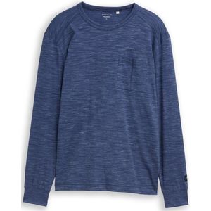 Tom Tailor Shirt met lange mouwen en borstzak