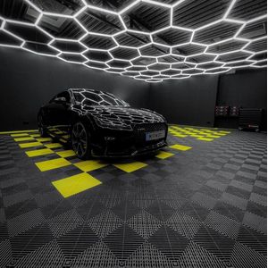 Hexagon LED Verlichting - Hexagon LED Lamp - Kapper verlichting - Hexagon Led Panelen - Garage Verlichting - Auto Verlichting - Vervormbare Wandpanelen - Salon verlichting - Detail Verlichting Dita