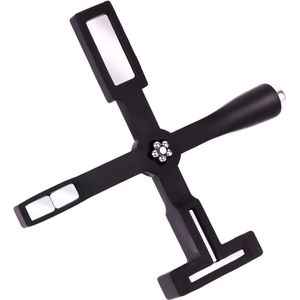 Guardian Beauty Kattenoogmagneet - 5-in-1 - Zwart - Chroomeffect Nagelkunst Gereedschap