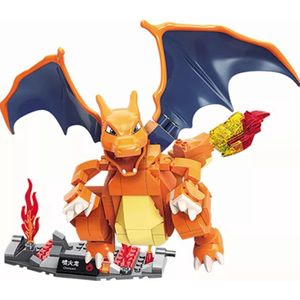 Keeppley Pokemon Charizard Actiefiguur Bouwstenen Figuren 273 Stenen Bouw Speelgoed