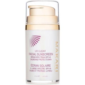 Makari UV Clear Broad Spectrum gezichtszonnebrandcrème SPF 46 50ml