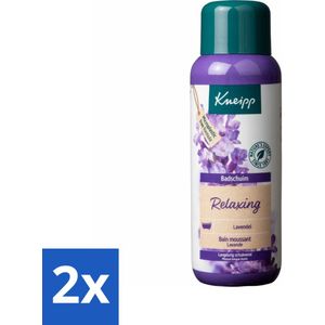 Kneipp - Badschuim - Lavendel - Bloemige geur - 400 ml - Voordeelverpakking - 2 stuks