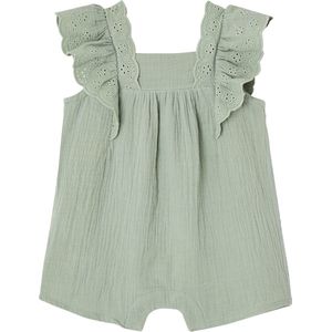 Vertbaudet Baby combi-short van katoengaas