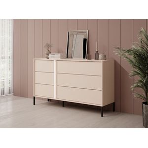 Meubella - Commode Desert - Beige - 138 cm