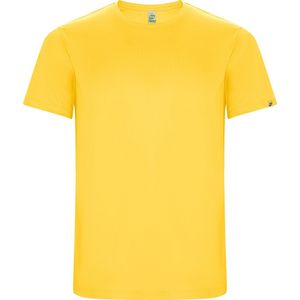 Geel unisex sportshirt korte mouwen 'Imola' merk Roly maat XL