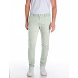 Replay Heren Slim fit chino jeans Zeumar Hyperchino Colour X-Lite, 005 Light Mint, 29W / 32L