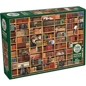 Cobble Hill puzzle 1000 pieces - The cat library