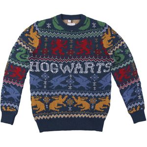 Harry Potter Hogwarts ugly christmas sweater - Foute kersttrui Zweinstein - XS