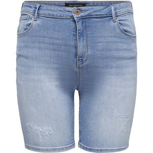 ONLY CARMAKOMA CARLAOLA REG DEST DNM SHORTS Dames Jeans - Maat 54