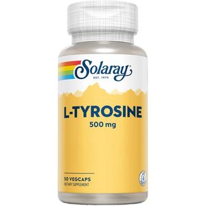 Solaray L-Tyrosine 500 mg 50 Vegecaps