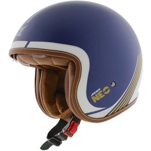 Axxis - Hornet S SV Neo - Jethelm - Mat Blauw - Helm voor Motor en Scooter