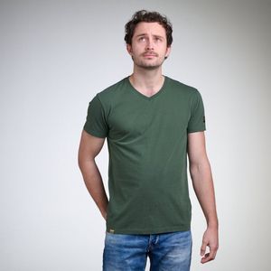 LIGER T-shirt Millitary Green Limited Edition van 360 stuks V hals maat S