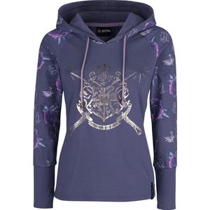 Harry Potter - Hogwarts Crest - Trui met Capuchon - Lila