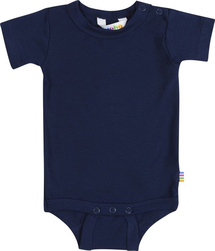 Joha Romper s/s - Bamboe - Marineblauw - Joha - 60 - Romper S/S