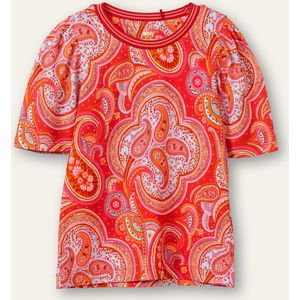 Oilily Tuintje - T-shirt - Meisjes - Rood - 152