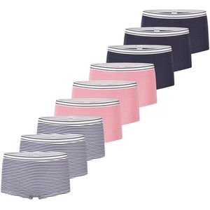 Schiesser Meisjes shorts 9 pack Teens Girls 95/5 Organic Cotton