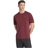 adidas - Train Essentials Structure - T-shirt - Rood - Korte Mouwen