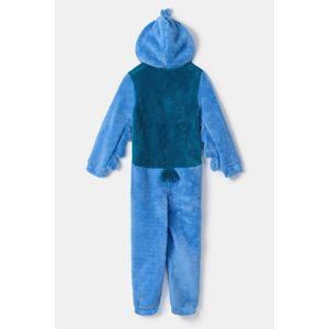 Woody onesie unisex duif - blauw - 252-10-ONJ-M/020 - maat 140