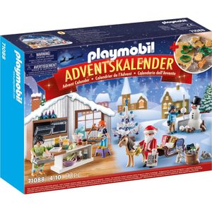 PLAYMOBIL Christmas Adventskalender 2022 - kerstkoekjes bakken - 71088