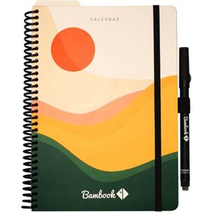 Bambook uitwisbare & herbruikbare Agenda Original - A5 - Met 1 gratis stift