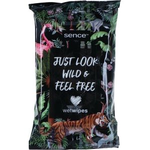 Sence Reinigingsdoekjes Just Look Wild & Feel Free 33 stuks