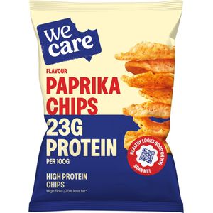 4x WeCare High Protein Chips Paprika 25 gr