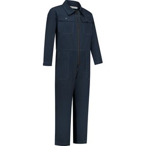 Dapro Safety Kinderoverall 100% Katoen - Marineblauw - Unisex overall voor kinderen Jongens & Meisjes - kind buitenspelen
