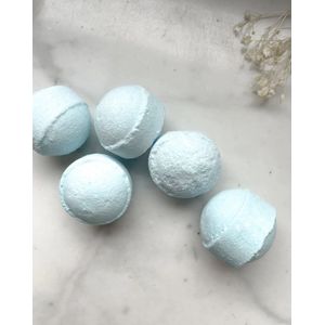 Mini bruisbal - Badbruisbal - Lichtblauw - Ongeveer 2,5 tot 3cm - Set van 10
