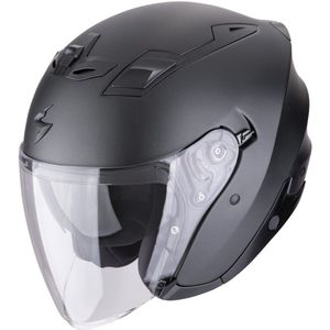 Scorpion - EXO-Z1 - Jethelm - Mat Pearl Zwart - Kunststof