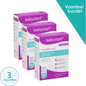 FertilWoman® – vruchtbaarheid supplement vrouw - 90 tabletten - voordeelbundel