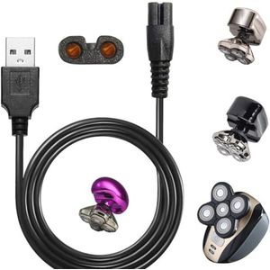 USB Oplader Snoer voor Hoofdscheerapparaten - Compatibel met Veel Merken