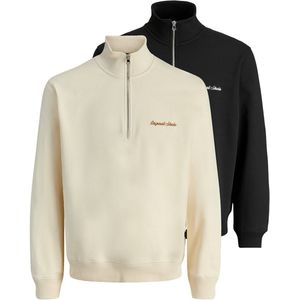 Jack & Jones Heren sweattroyer 2 pack Norrebro