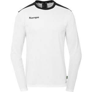 Kempa Kinder Longsleeve Emotion 27 Langarmshirt 2005127 Weiß/Schwarz-164